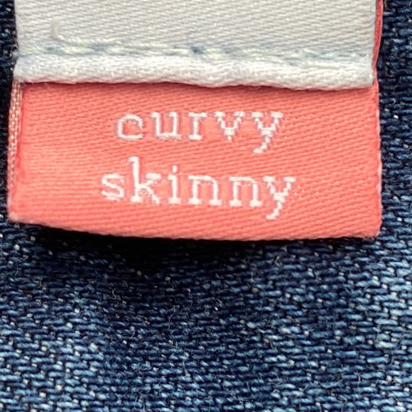 CAbi Deconstructed Curvy Skinny Jeans - Size 14 - High Rise, Denim, #5091 - Picture 9 of 11